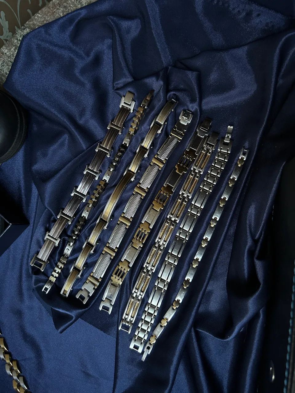 Kit com 8 pulseiras masculina  - Foto 3