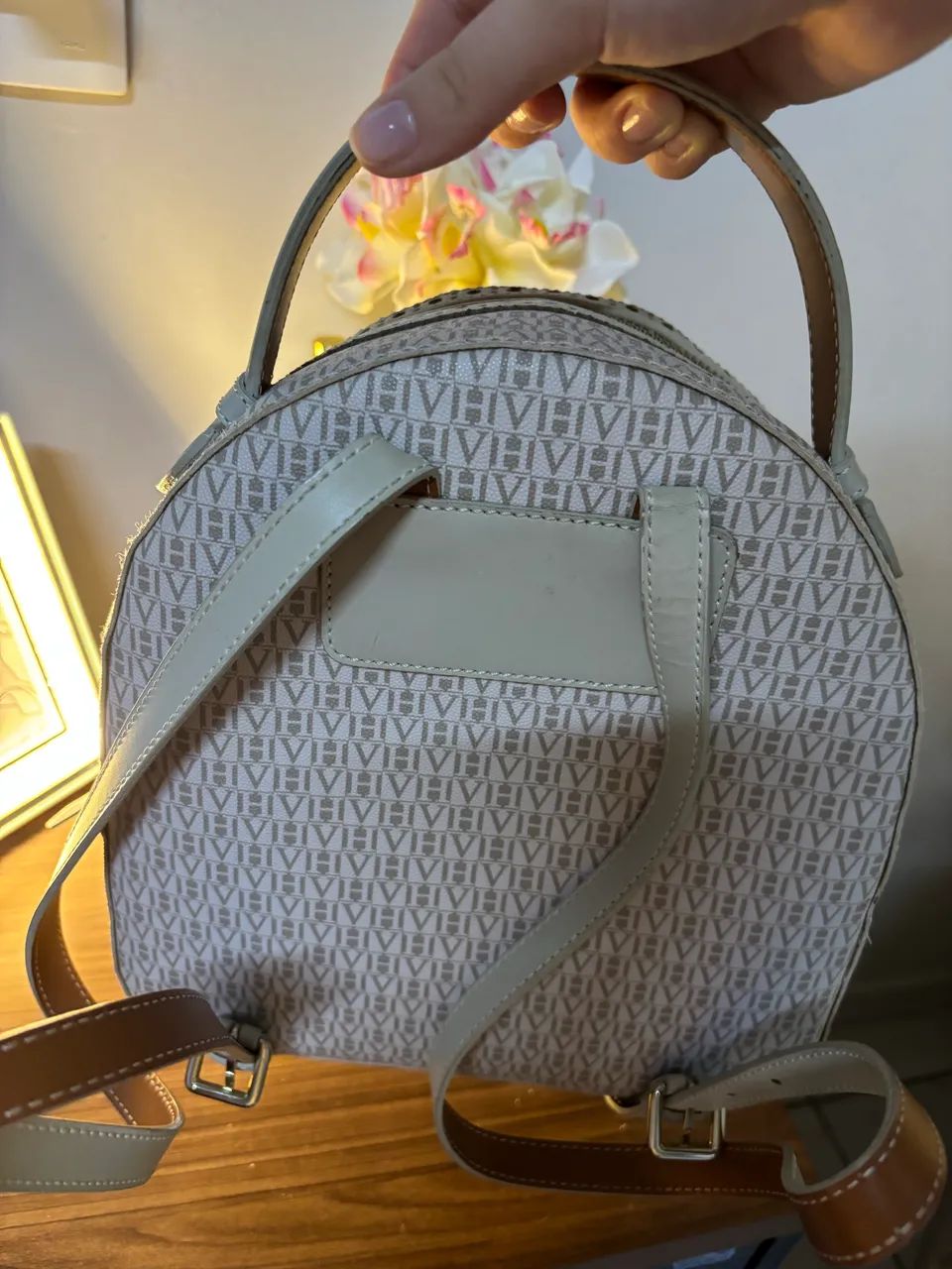 Mochila bege Victor hugo - Foto 2