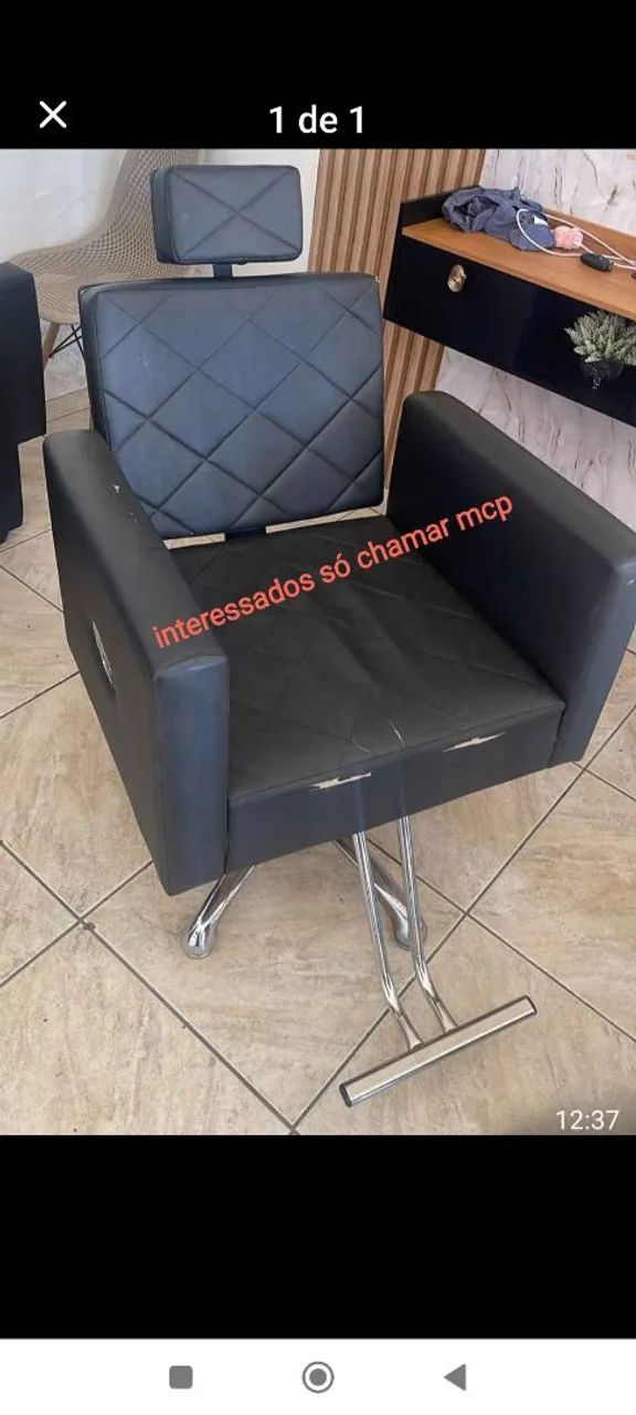 Vende-se cadeira de salão 