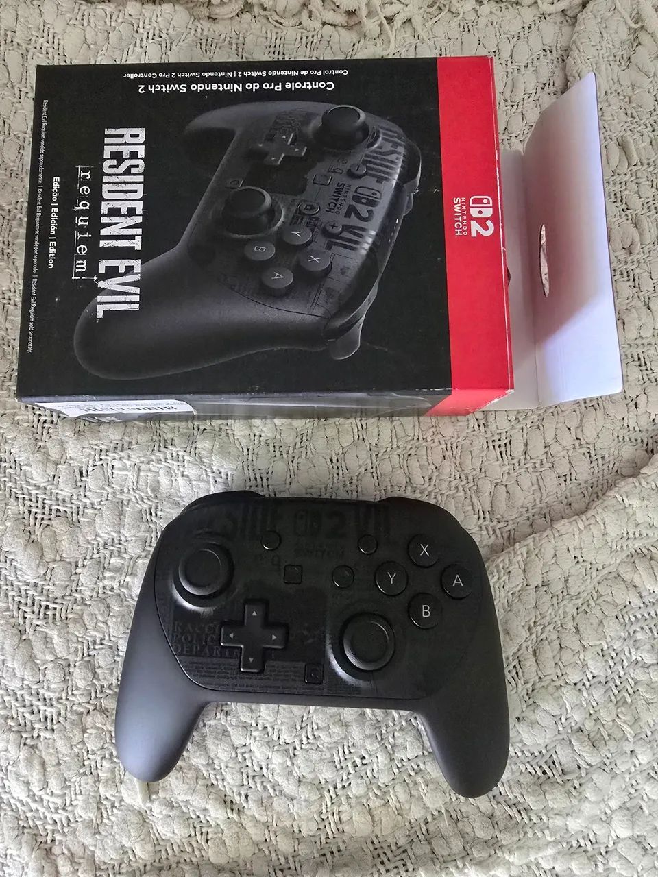 Pro Controller Nintendo Switch 2 Resident Evil Requiem - Foto 2