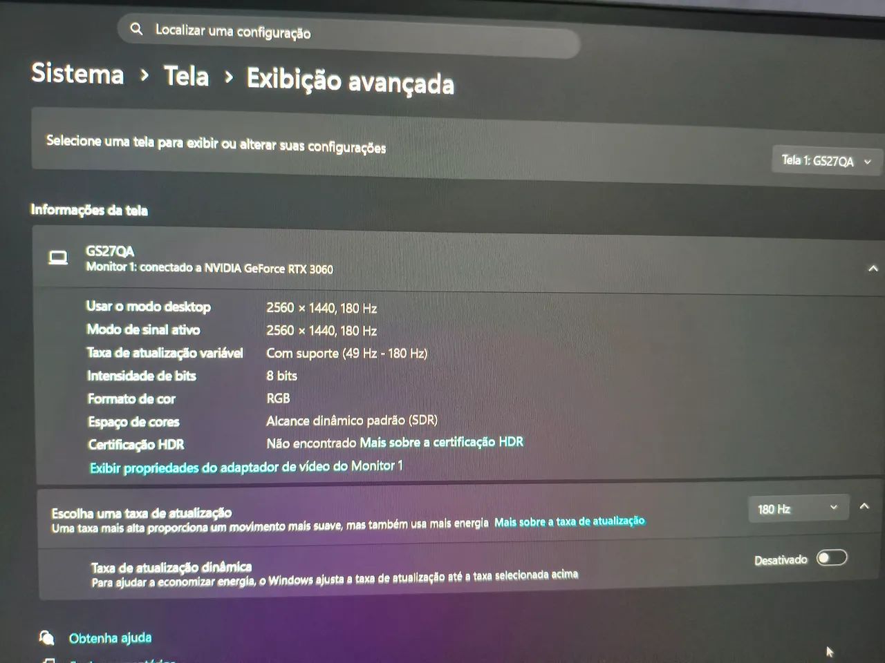 Monitor gigabyte 27 poll QHD 180hz , 1ms - Foto 2