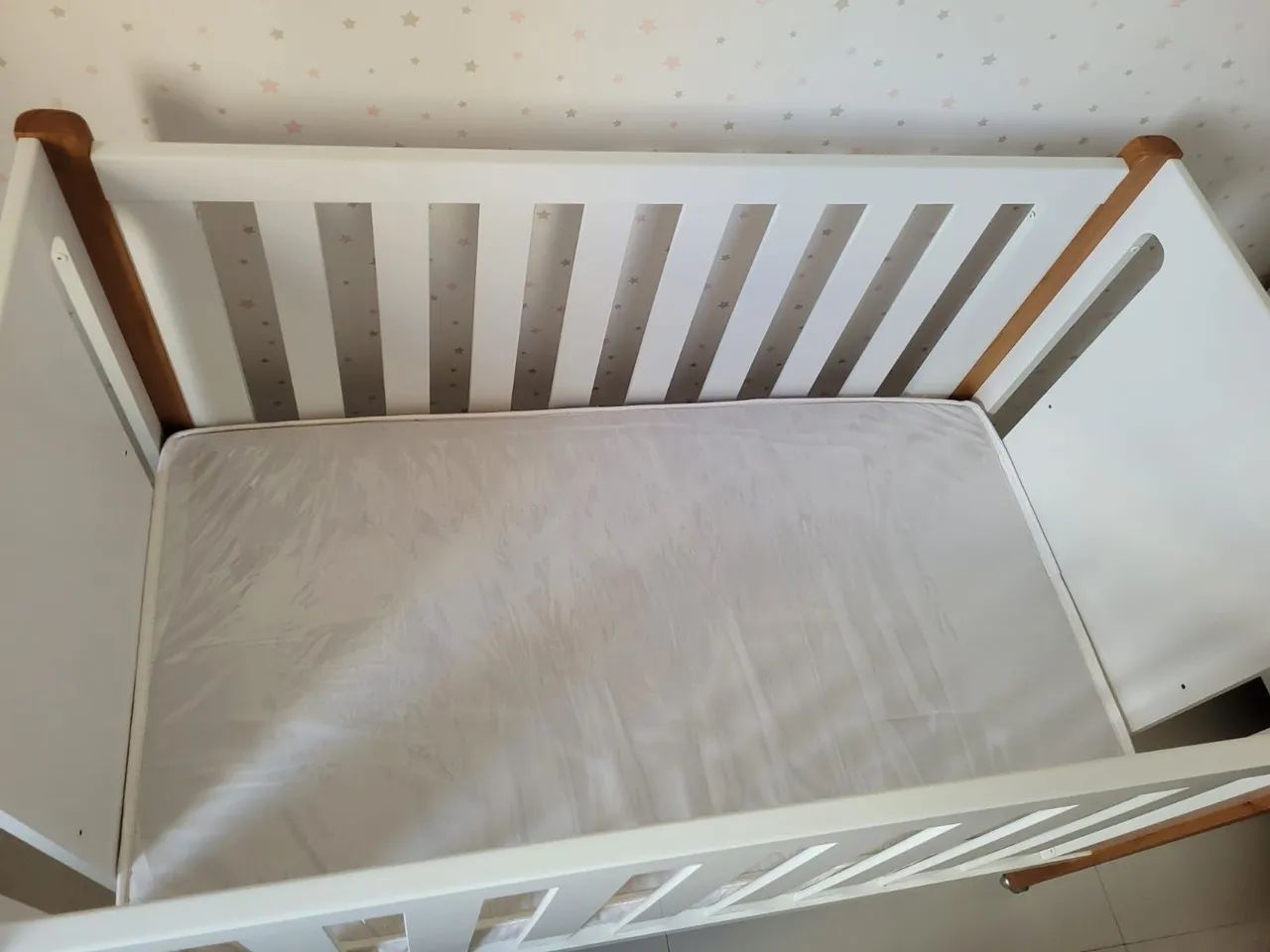 Cama berço com colchão ortobom - Foto 3