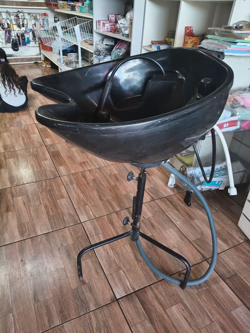 lavatório  de cabeleireiro 