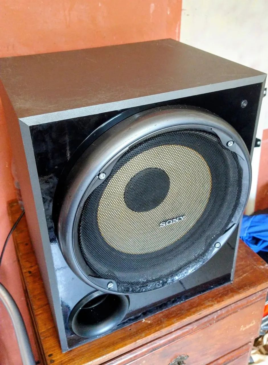 Sub ativo Sony Muteki 10 polegadas  - Foto 2