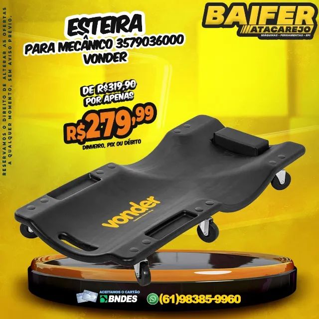 Esteira Para Mecânico * Vonder