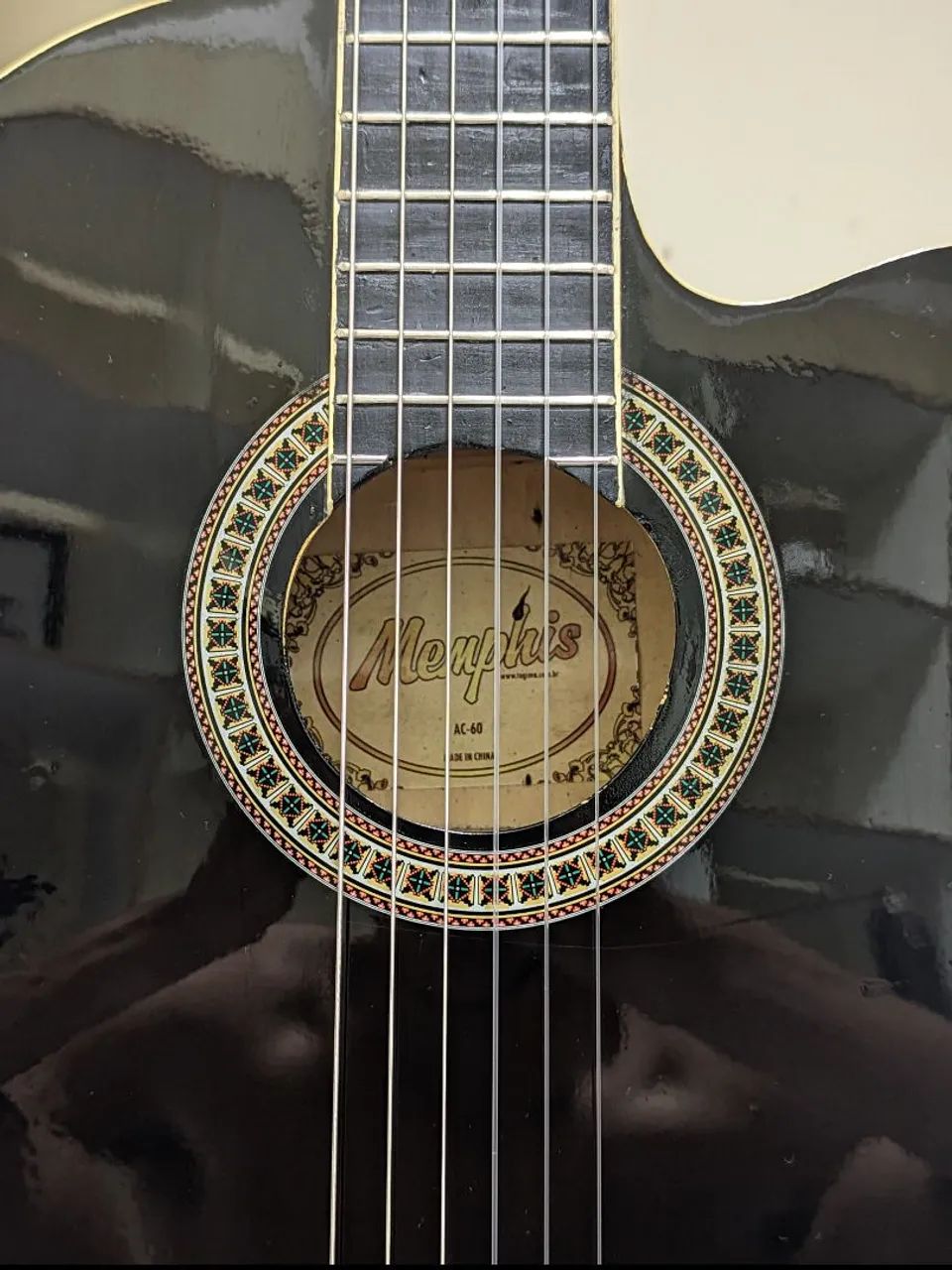 Violão elétrico Memphis Ac 60  - Foto 4