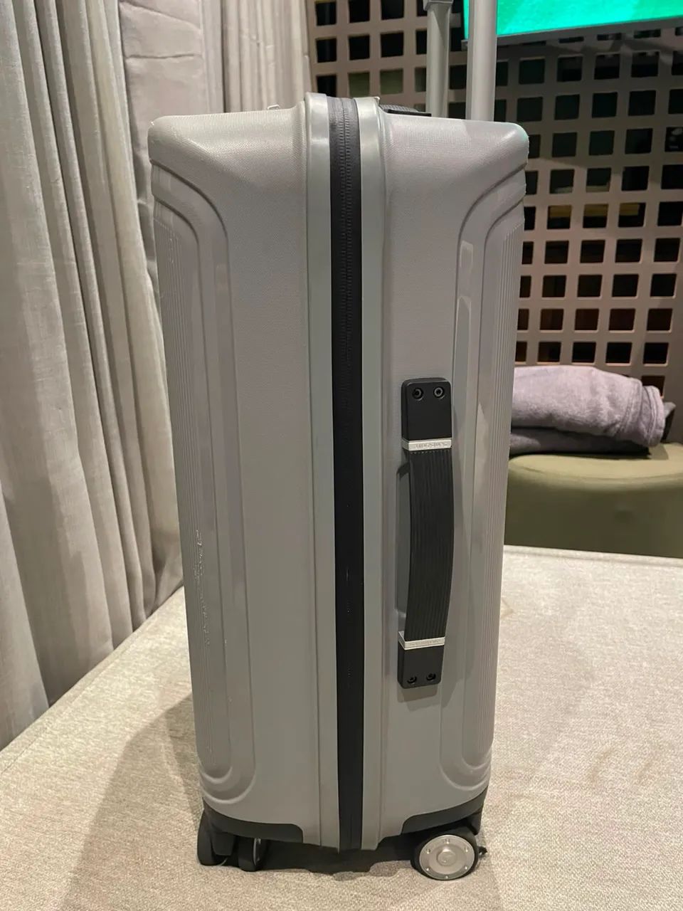 Mala de Bordo Samsonite Hartlan Spinner 55/20 Original - Cinza (Helium Grey)? - Foto 3