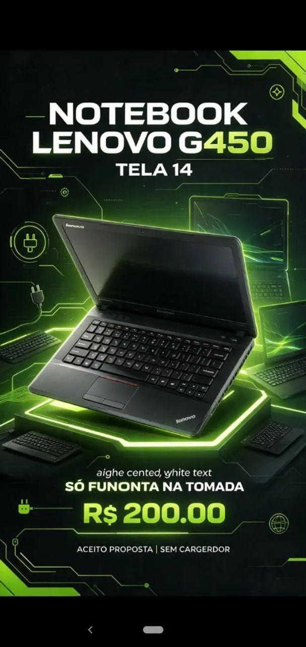 Notebook Lenovo 