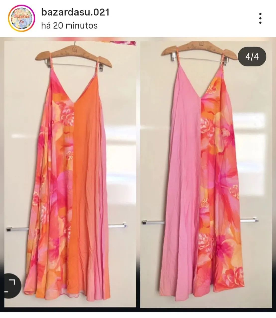 Vestido estampado Caribe Farm - Foto 3
