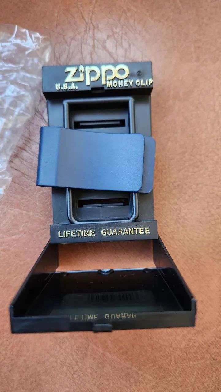Clip para notas marca Zippo (novo)