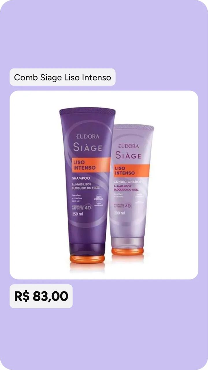 Combo Siage Liso intenso 