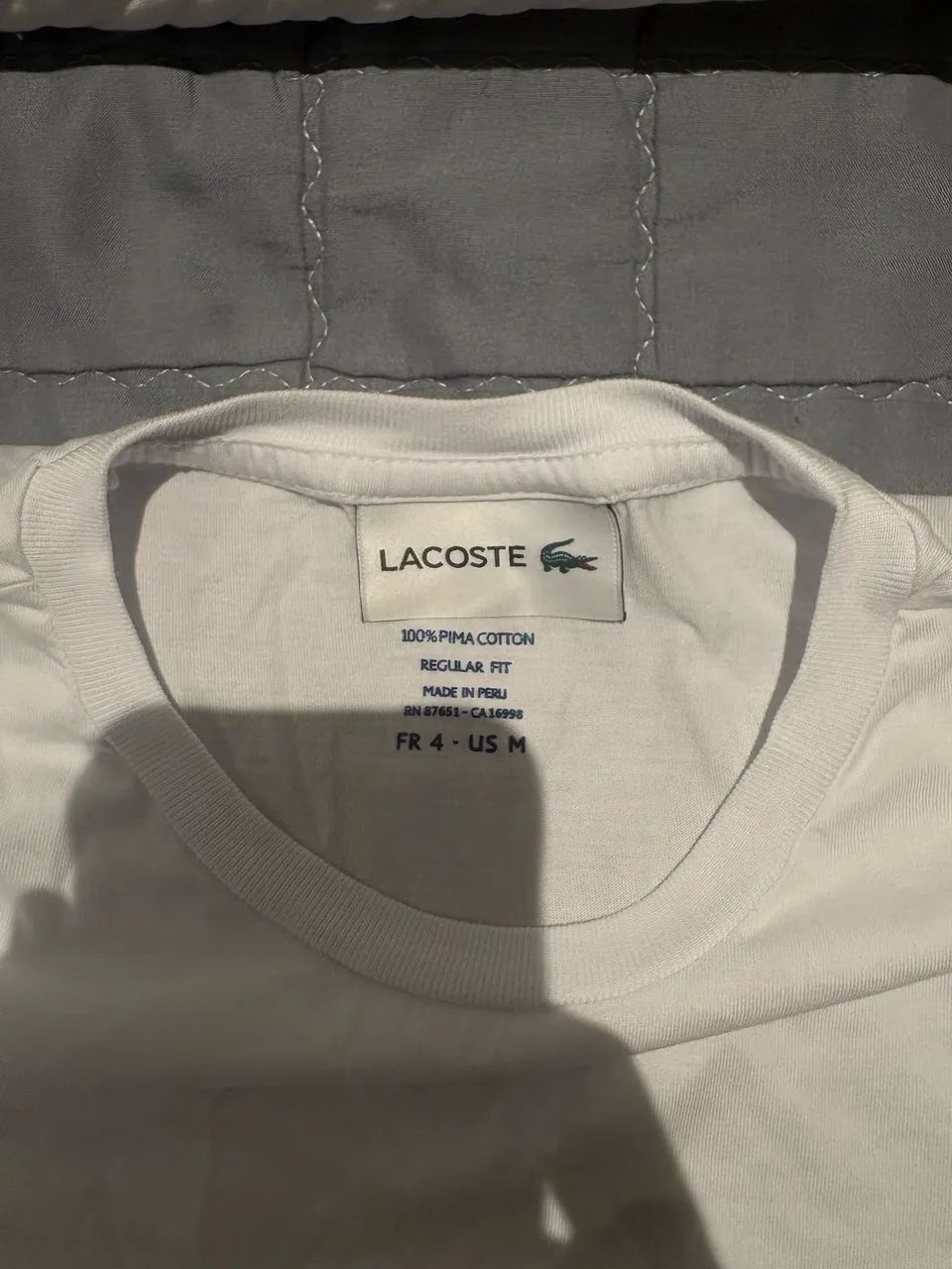 Camisa Lacoste tecido pima - Foto 2