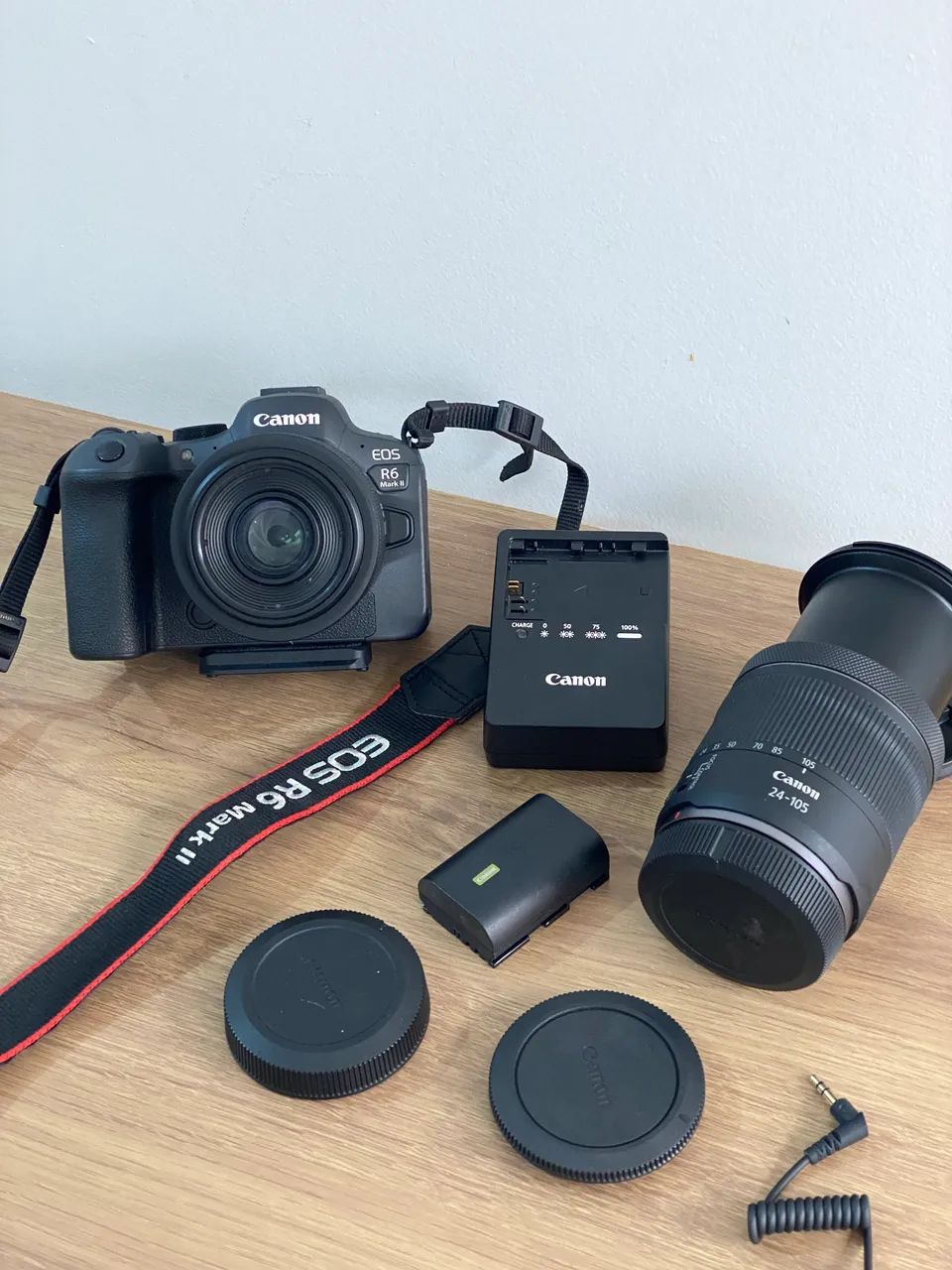 CÂMERA CANON EOS R6 MARK II ? KIT COMPLETO