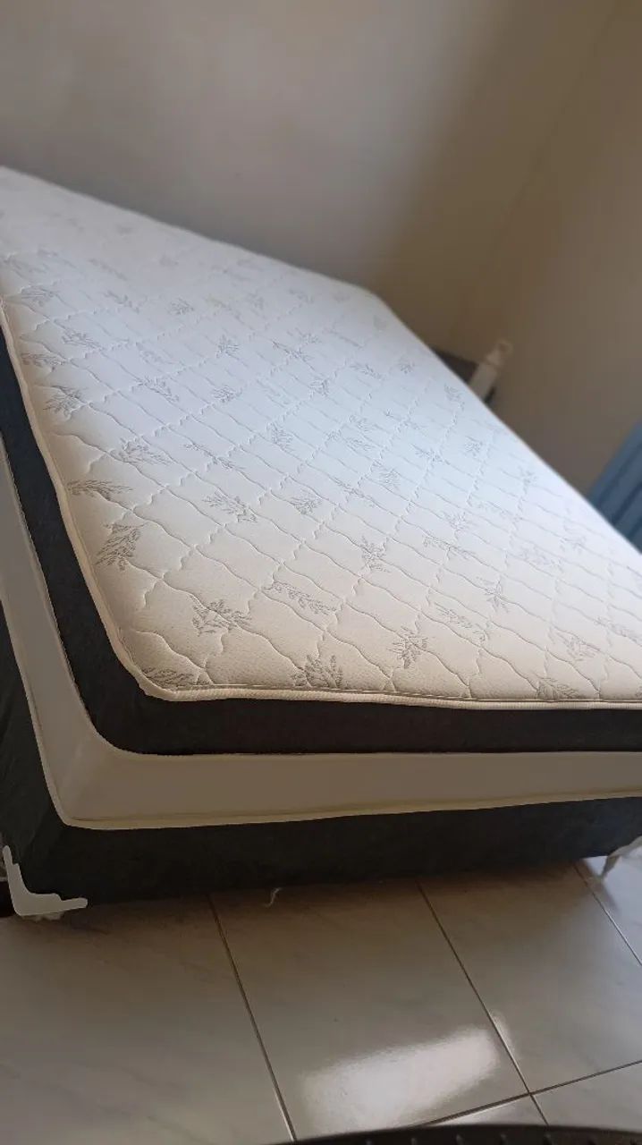Cama box casal molas bonnel Nova - Foto 2
