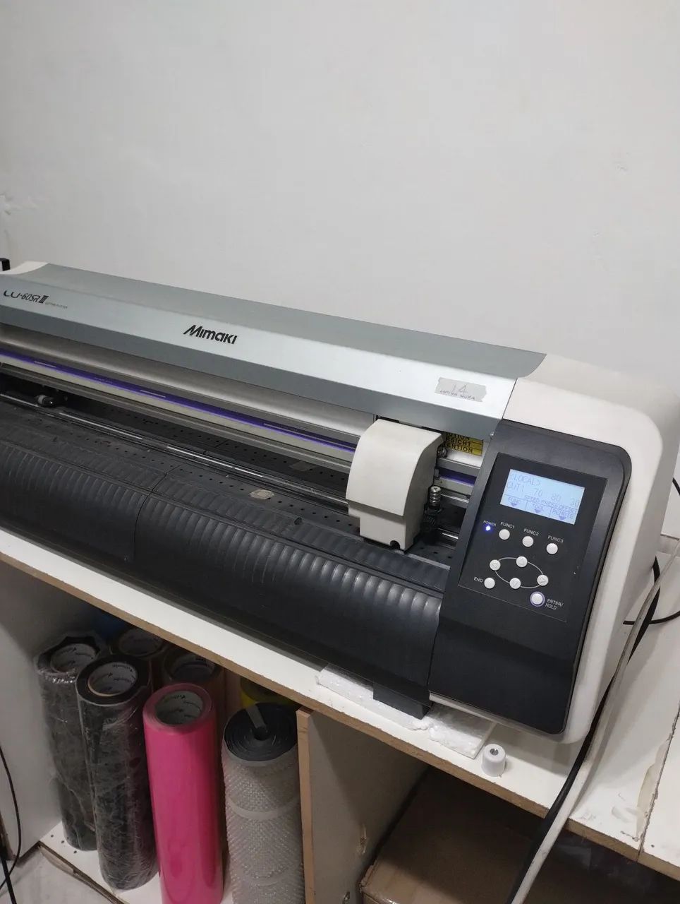 Plotter de recorte mimaki 60 Sr com Mira a laser super nova 
