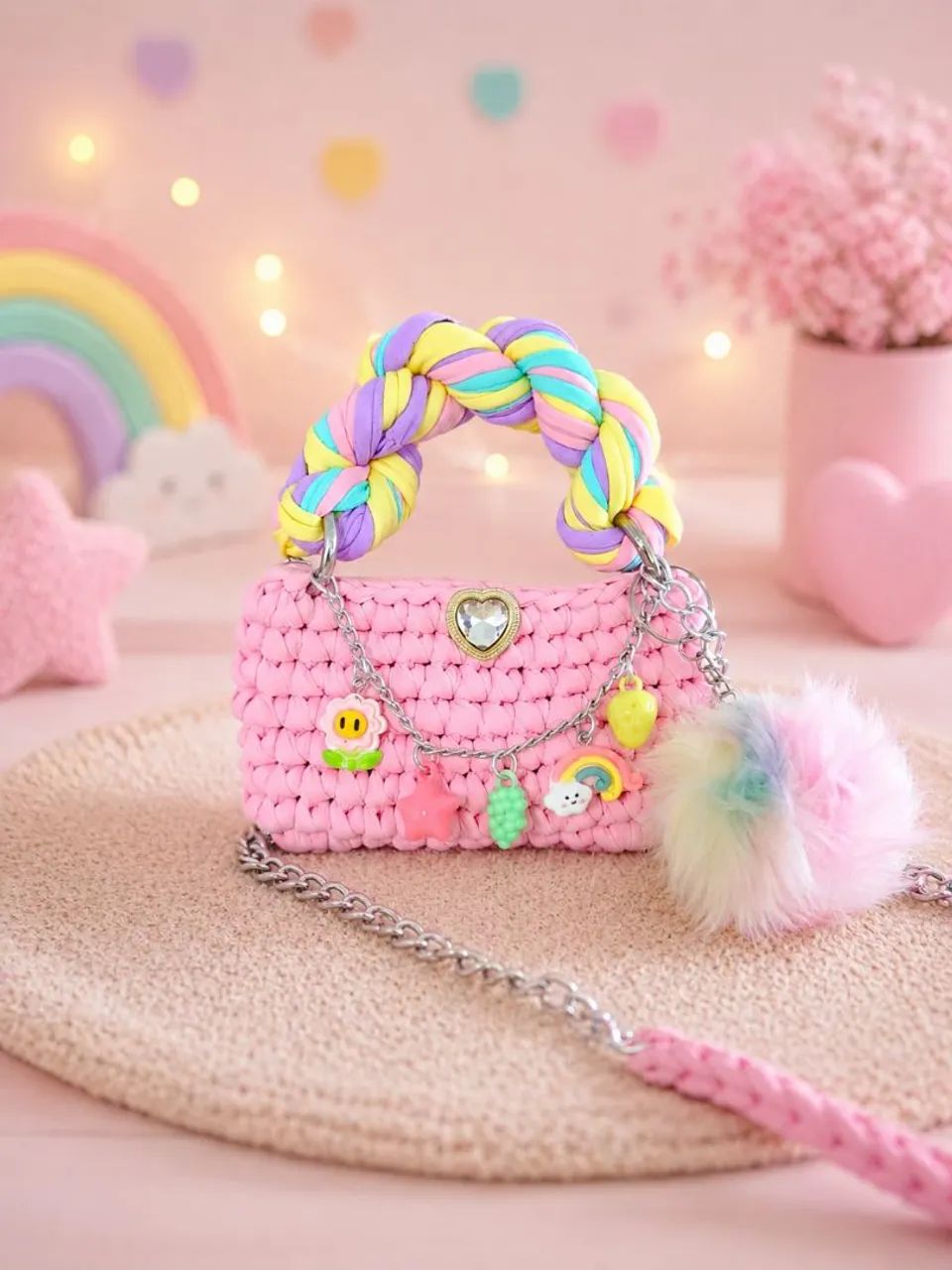 Bag infantil crochê  - Foto 3