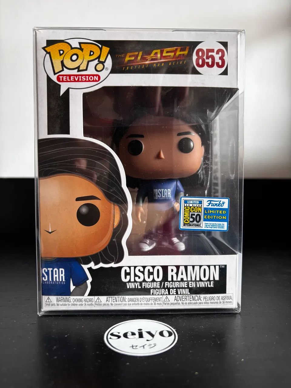 Funko Pop Cisco Ramon 853 SDCC The Flash