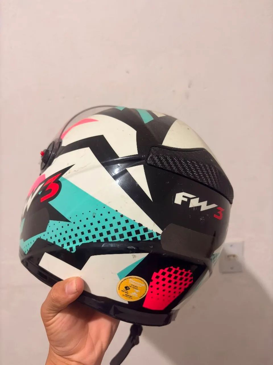 Capacete número 58 - Foto 3