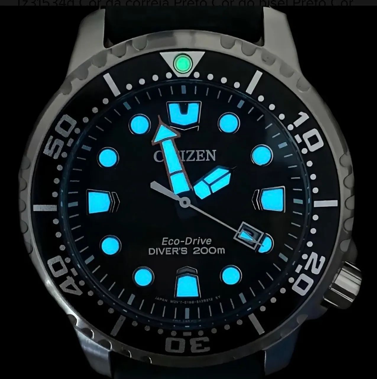 Relógio Citizen eco-drive promaster diver  - Foto 2