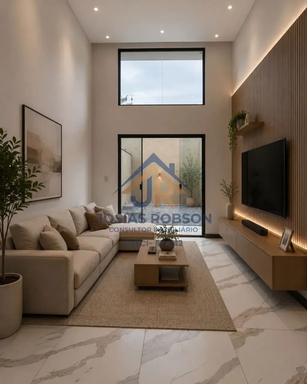 EXCELENTE CASA LINEAR com 58 metros quadrados com 2 quartos - Foto 2