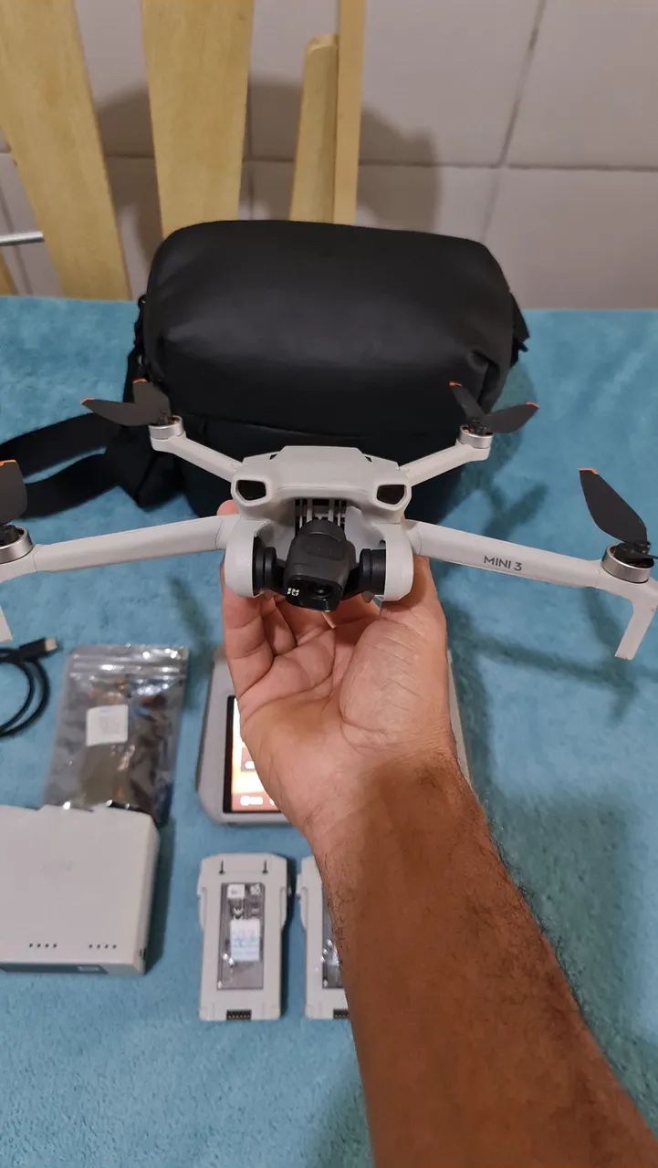 Drone dji mini 3 com tela - Foto 5