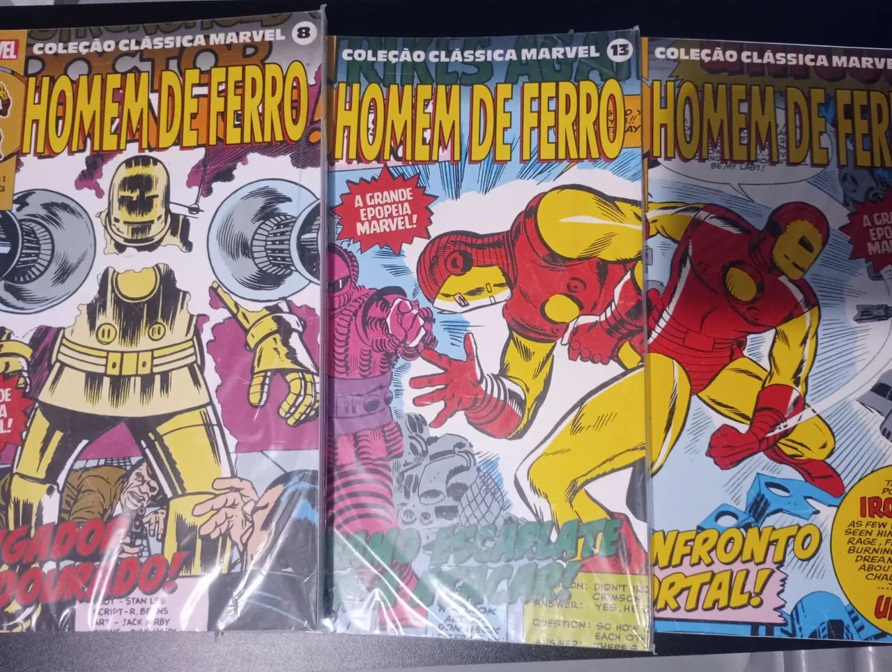 Coleção Clássica Marvel Homem de ferro 