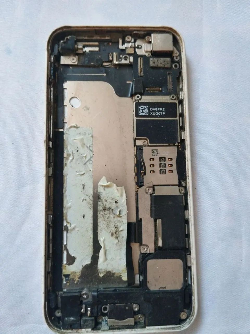 carcaça iphone 5c branca - Foto 3