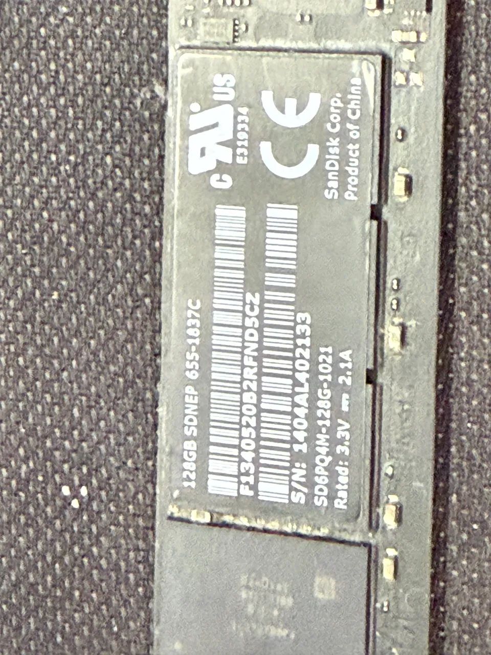 SSD para MacBook Original 