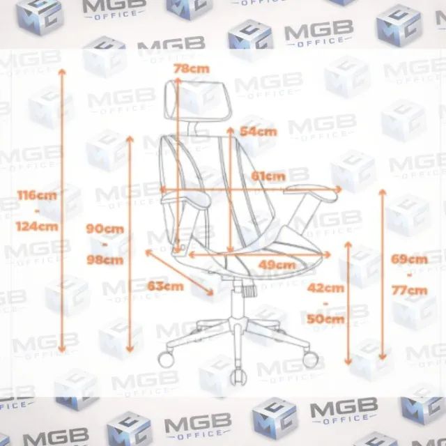 Cadeira de Presidente Lisboa - (Oferta)!! - Foto 6