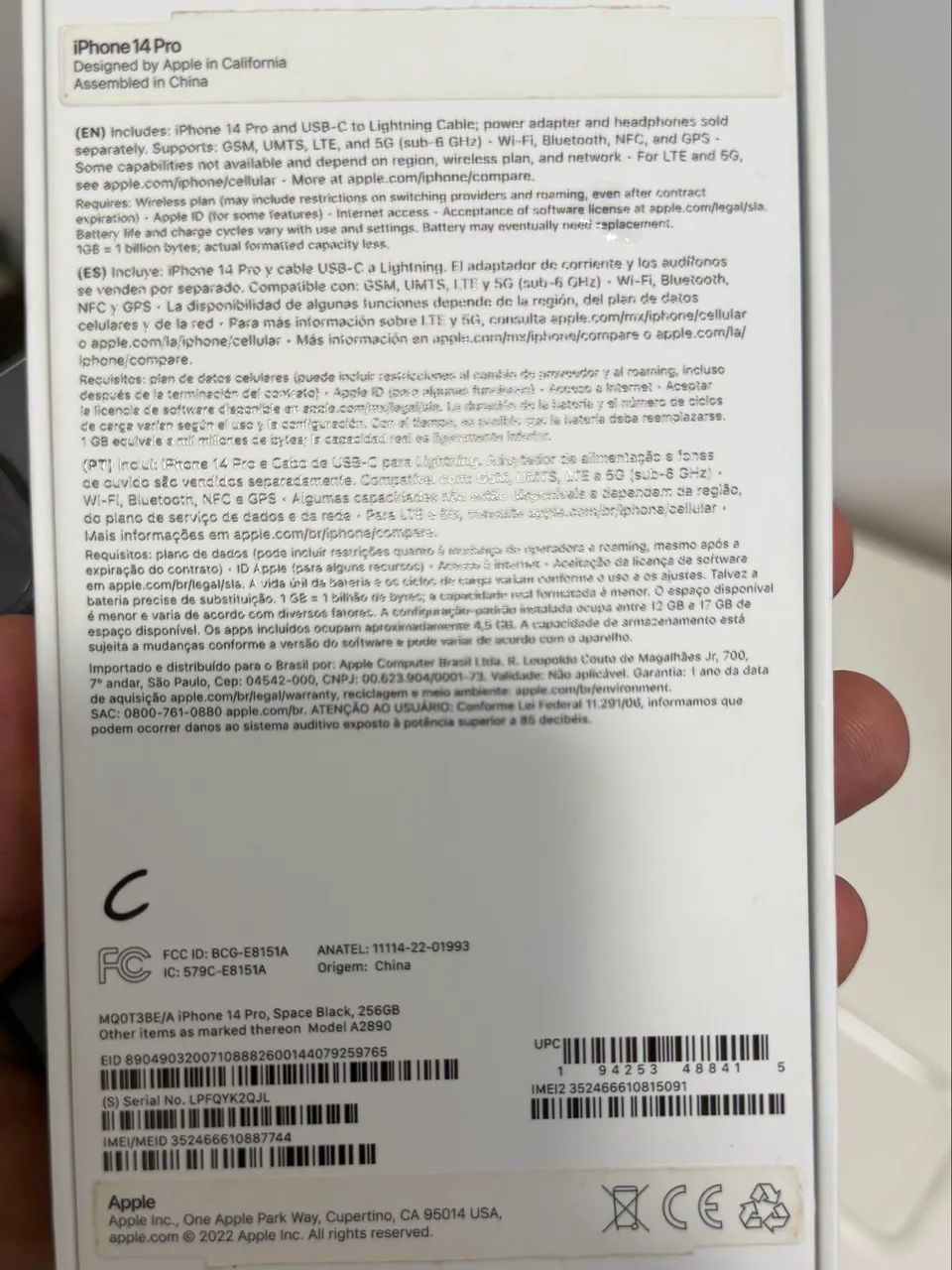 Iphone 14 pro 256gb - Foto 4