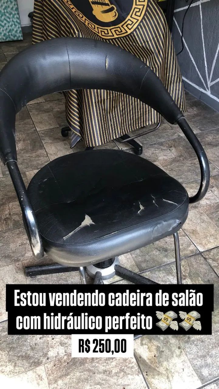 Cadeira hidráulica salão  - Foto 3