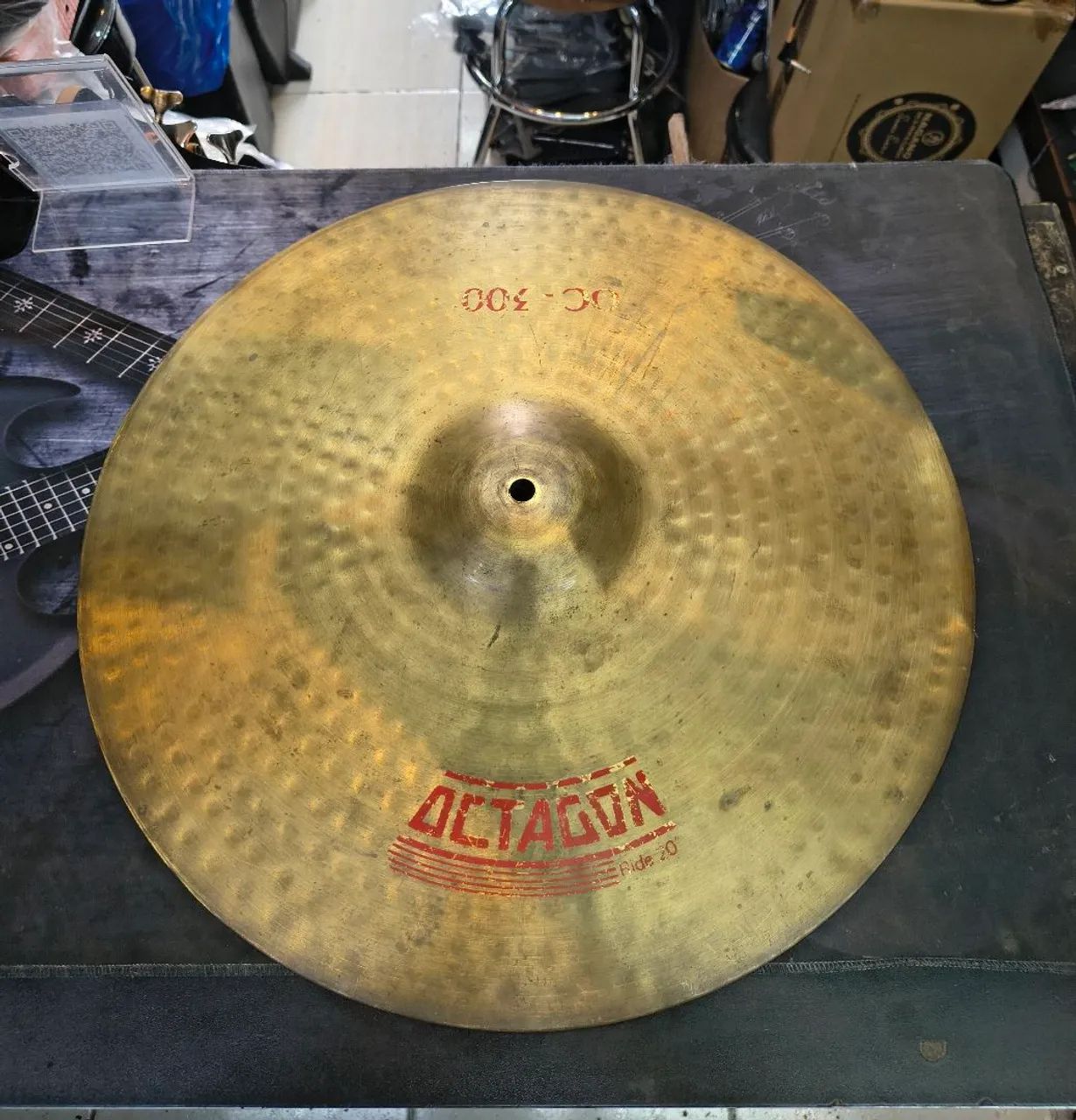 Prato Ride Octagon Ride OC-300 20 polegadas anos 90 - Instrumentos