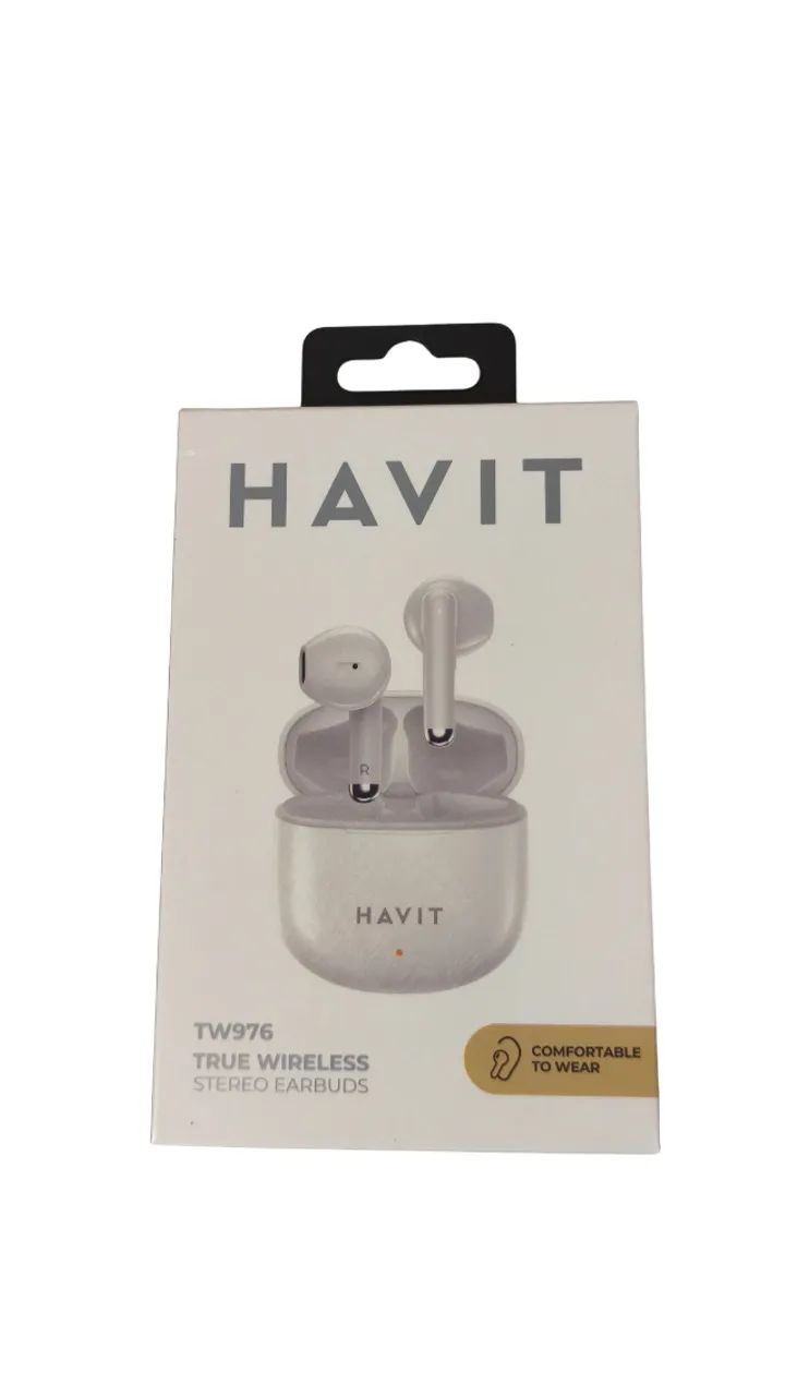 Fone Bluetooth Havit TW976 TWS Branco | BT 5.3 | Até 5h - Foto 4