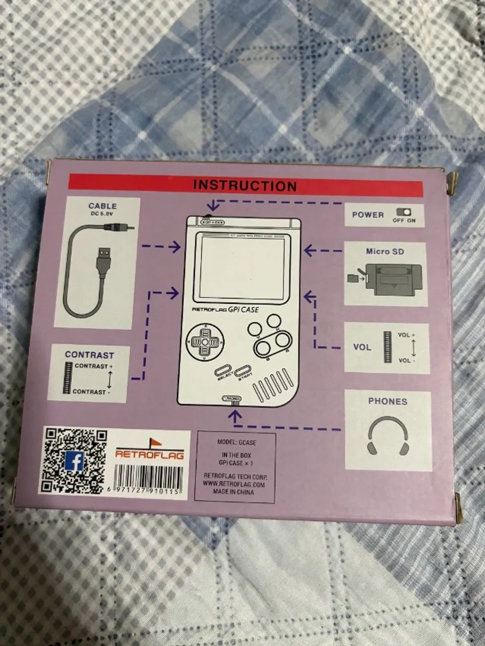 Retroflag GPi Case + Raspberry Pi Zero W Game Boy RetroPie Completo - Foto 6