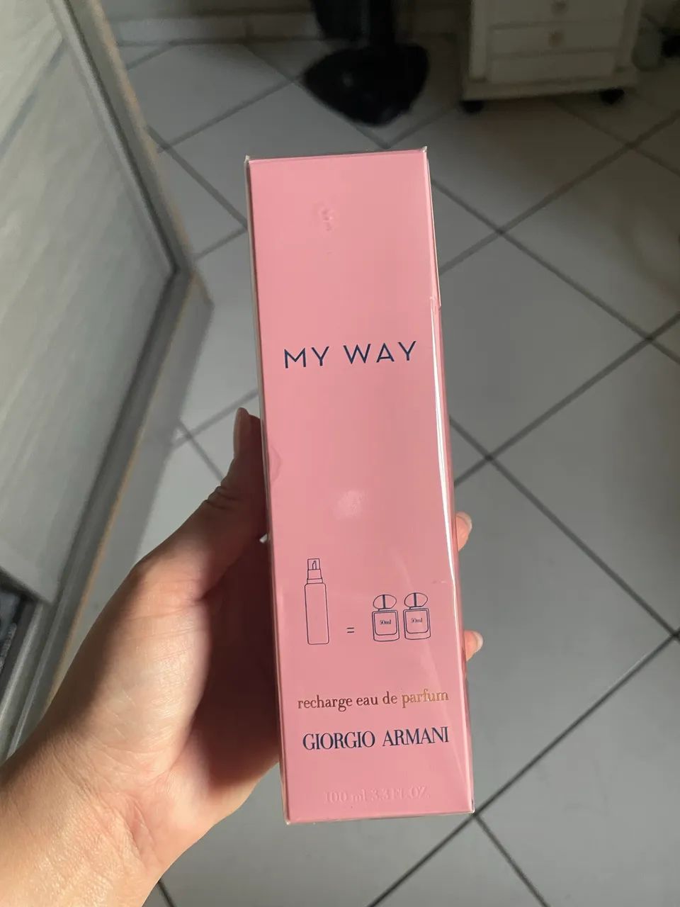 Refil my way edp 100ml lacrado 