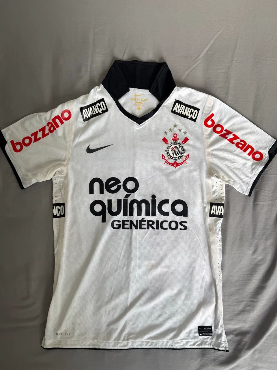 Camisa Corinthians 2012 Libertadores/Mundial - Fábio Santos (Usada em Jogo) - Foto 2