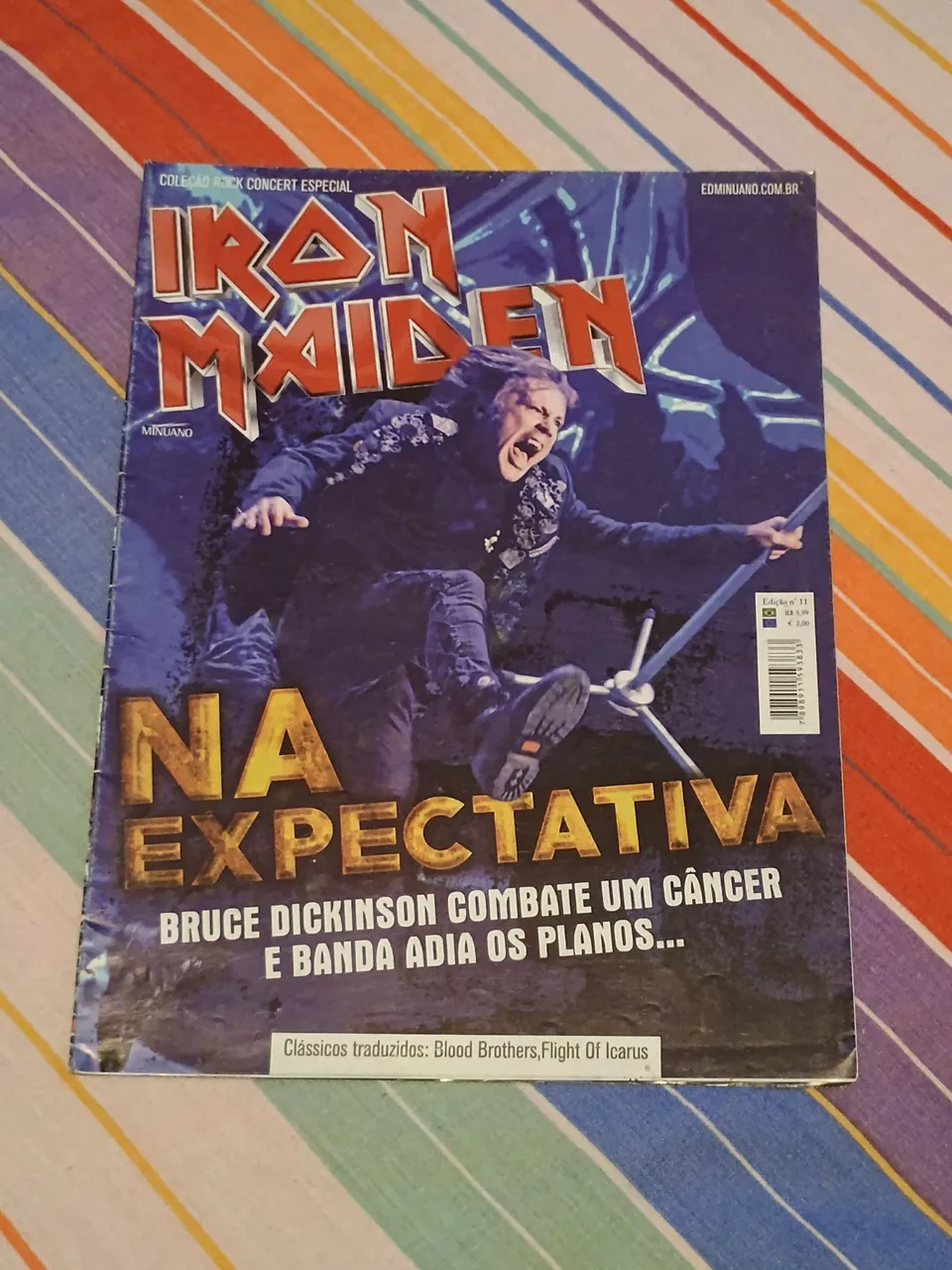 IRON MAIDEN PÔSTER GIGANTE - Instrumentos musicais - Conjunto City