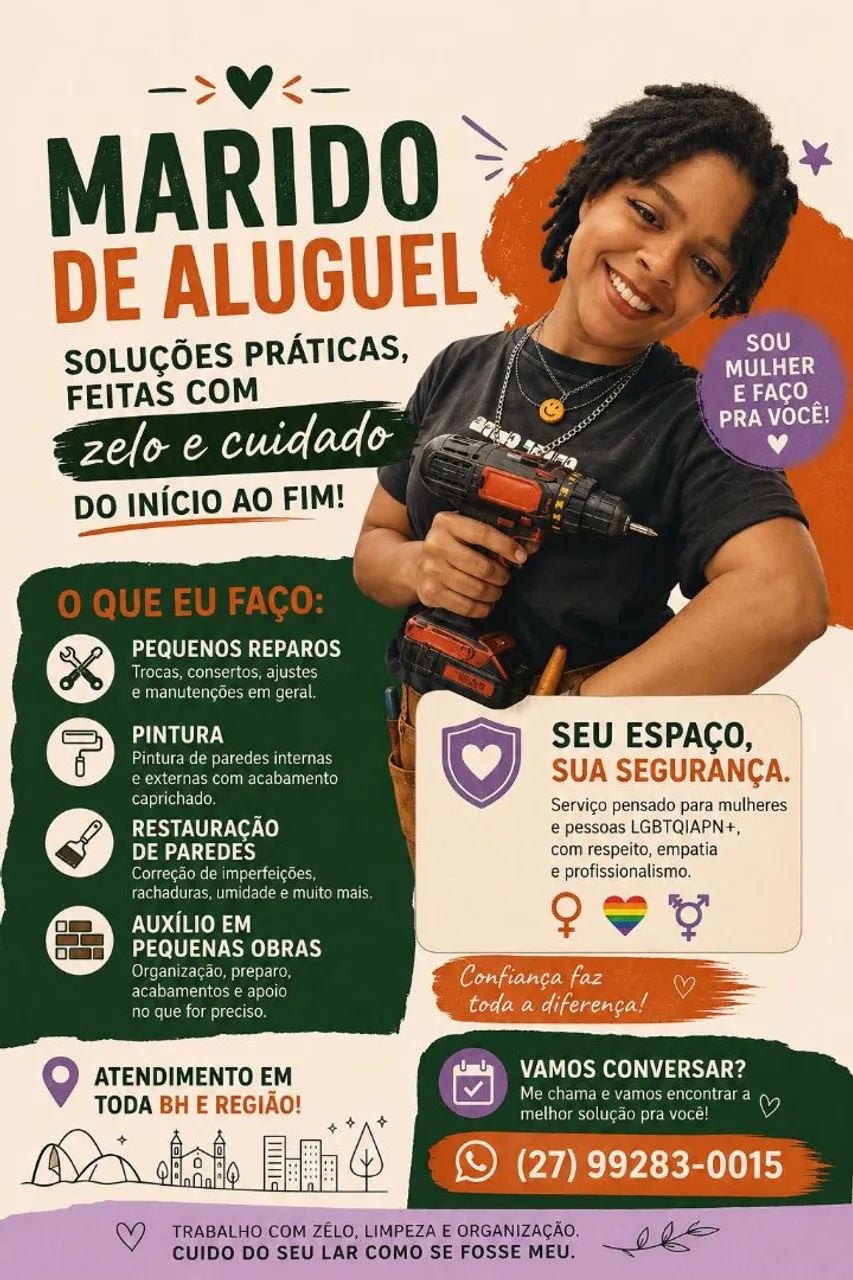 Marido de aluguel - pequenas obras e reparos 