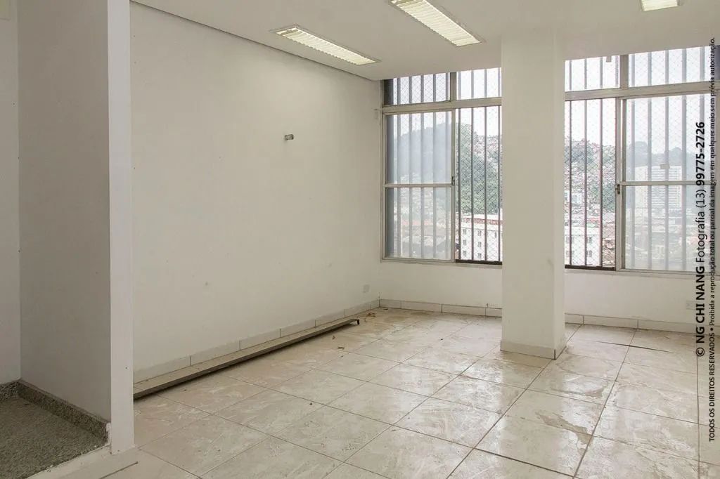 Sala Comercial para alugar - Centro - Santos/SP