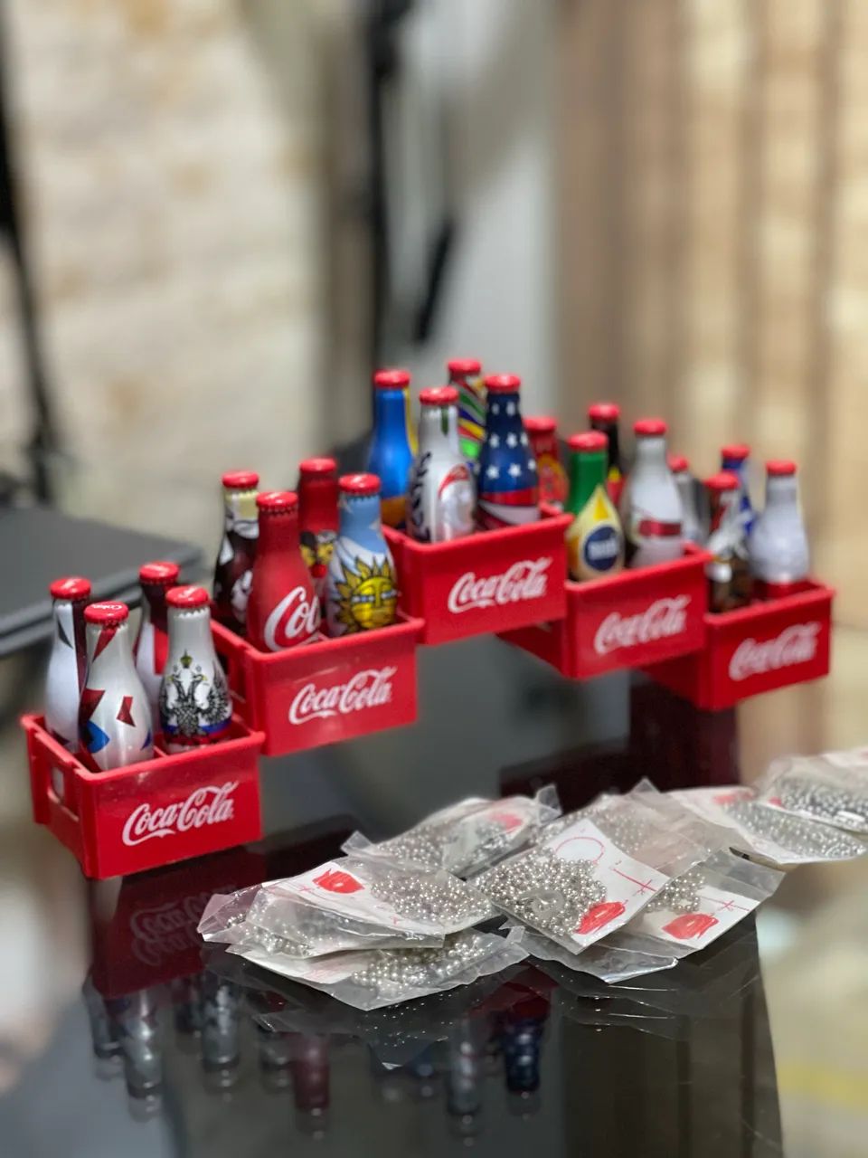 Coleção completa garrafinhas Coca-Cola Copa do Mundo 2014  - Foto 4
