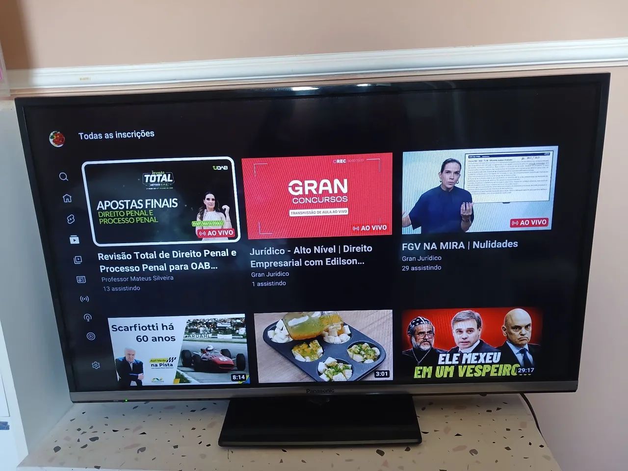 TV Panasonic 32, LED/LCD modelo TC-32DS600B  - Foto 5