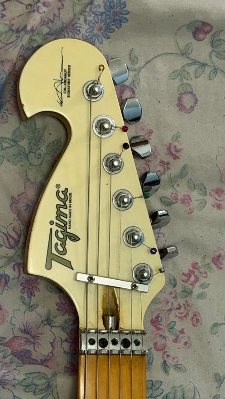Tagima E2 com hh777, 59 rails e custom blues - Foto 4