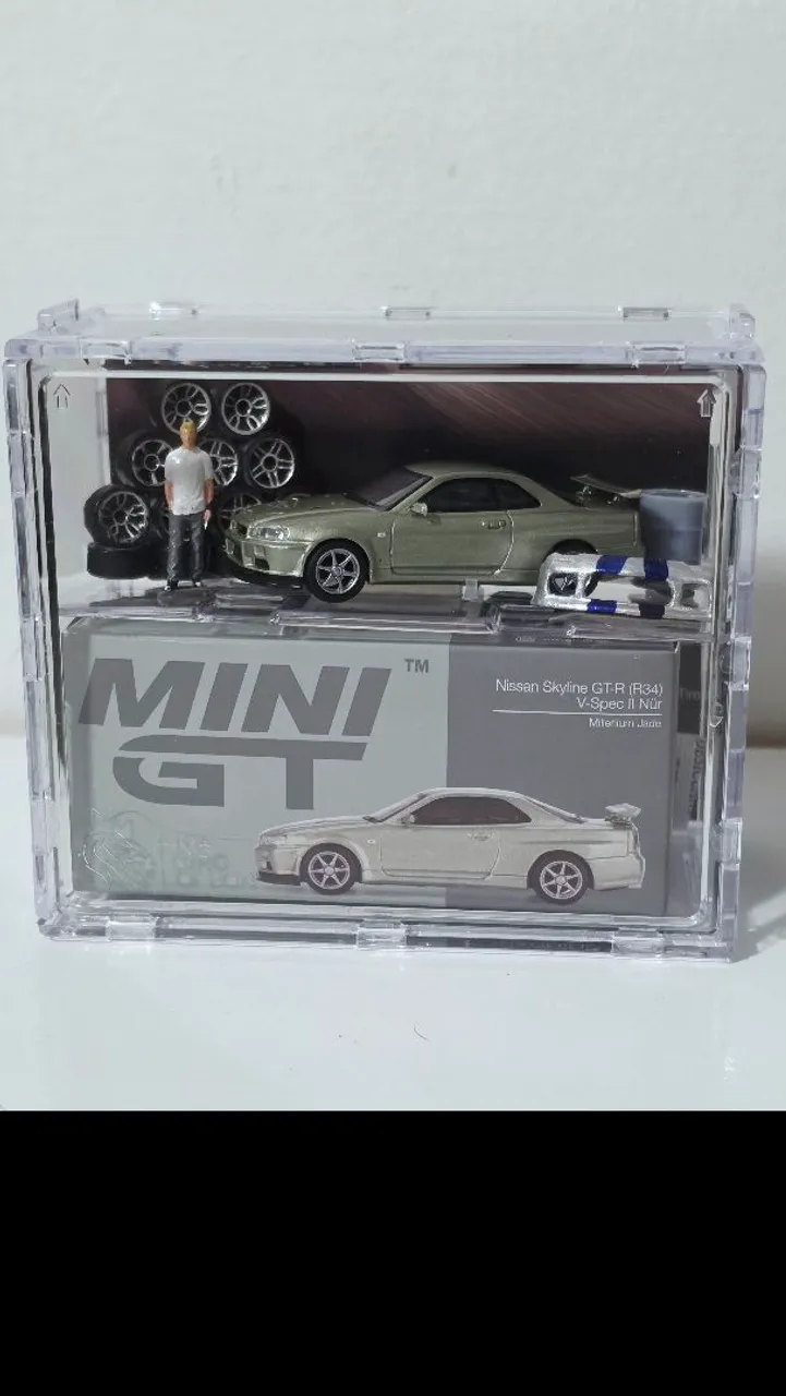 MiniGT N74 Lb Works Nissan Gt-R (R35) Advan Lacrado - Hobbies e