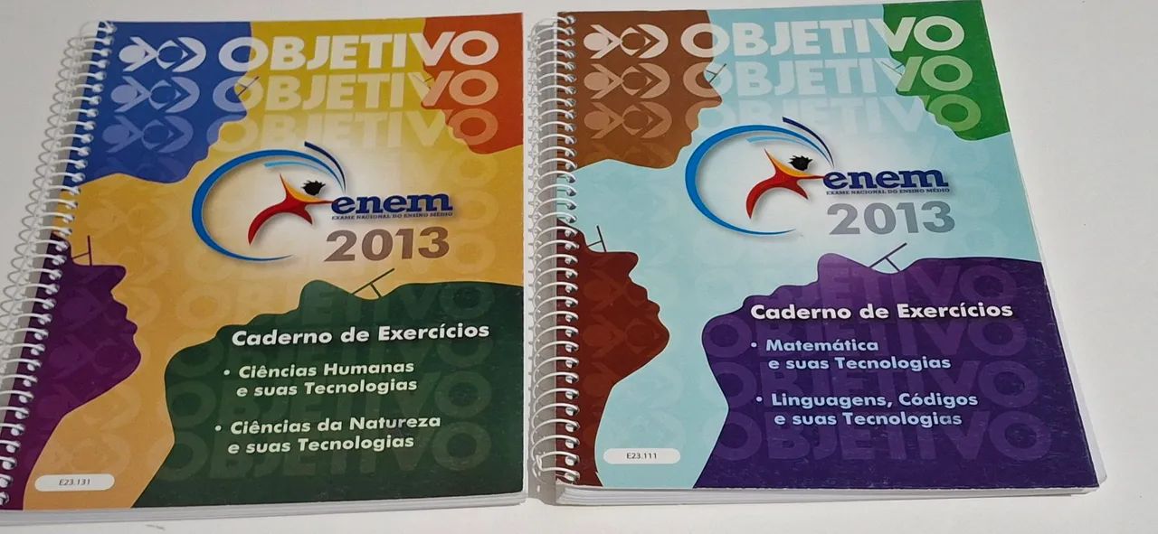 2 Apostilas de Exercícios para o Enem 