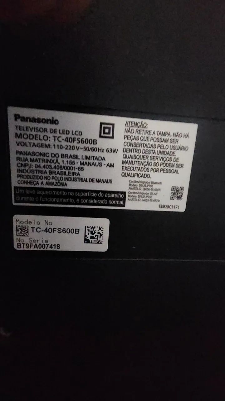 Smart TV Panasonic 40" LED Full HD - Foto 2