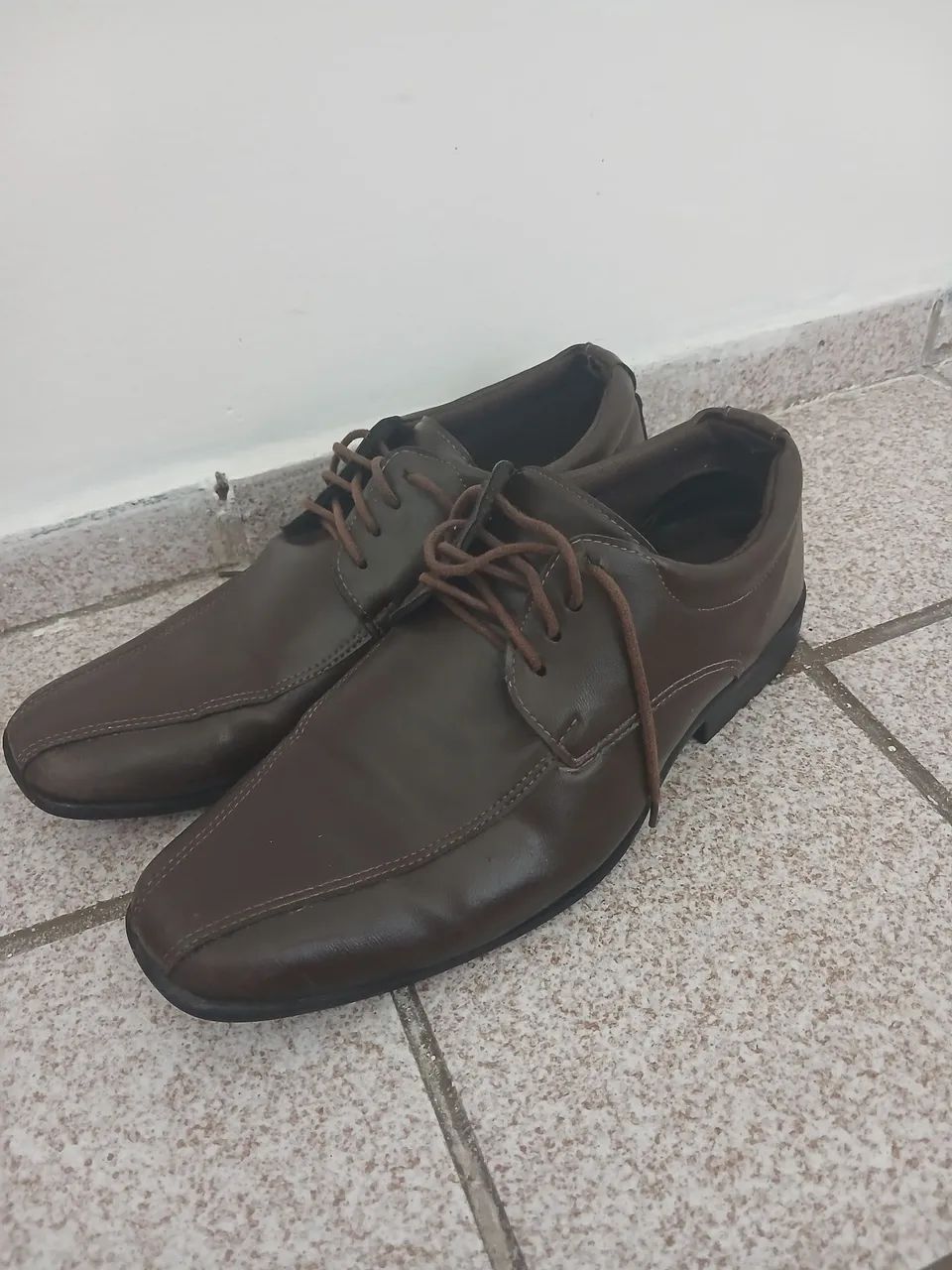 Sapato Social de Couro 41/42 NOVO!
