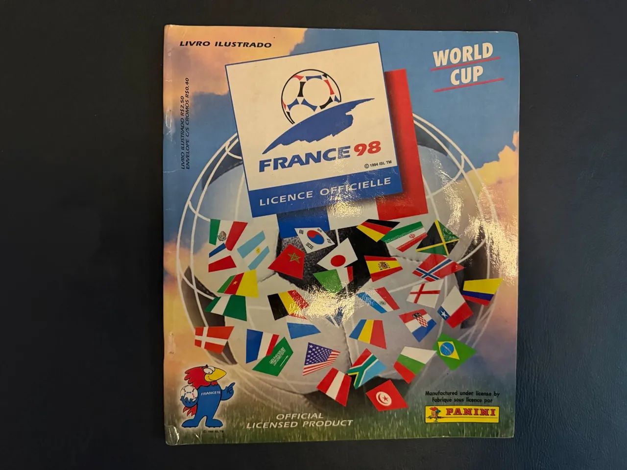 Álbum Copa 98 Completo - 1998