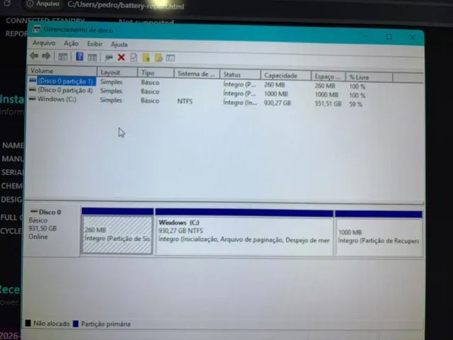 Notebook Lenovo c/defeito na tela - Foto 4