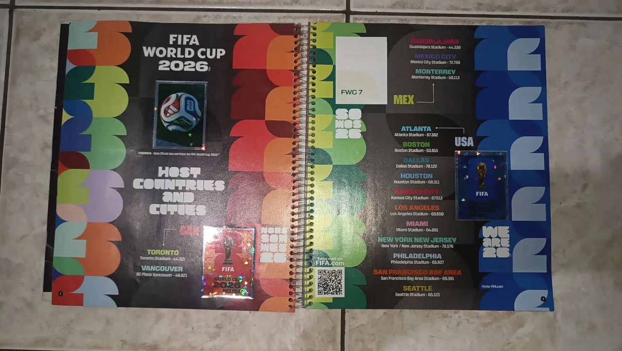 Álbum de figurinhas - Copa do mundo  - Foto 4