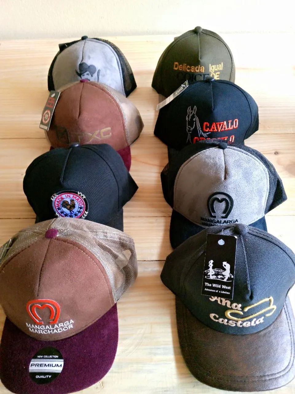 Bonés Quality com logos e cores variadas  - Foto 2